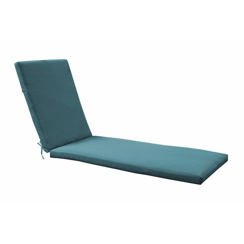 Proloisirs - Lot de 2 Coussins bleu pour Lit de soleil avec ouate - déhoussables PROLOISIRS