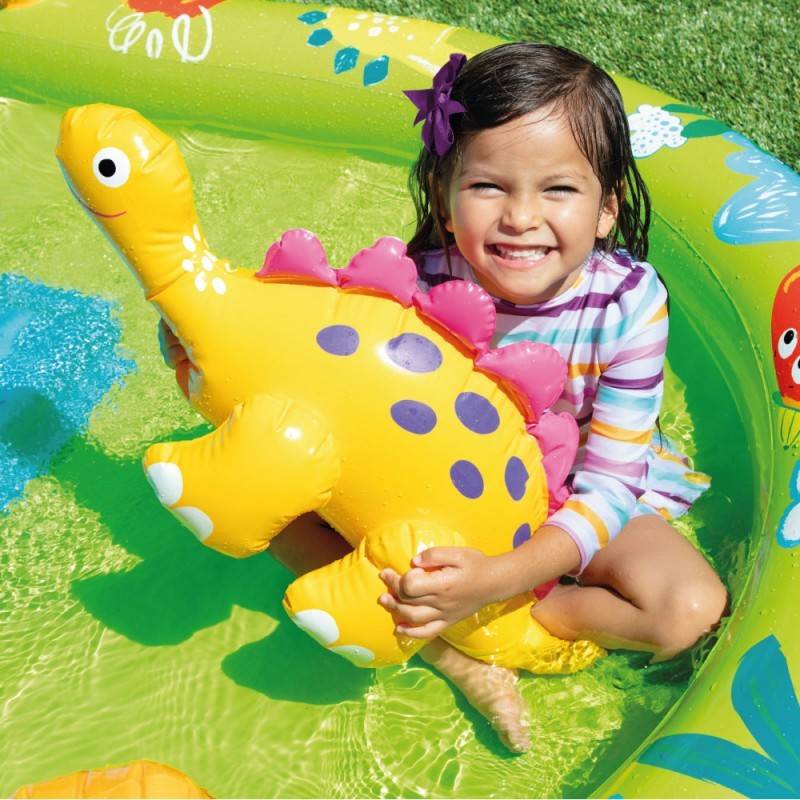 Intex - Aire de jeux gonflable Petit Dino Intex - Image 2