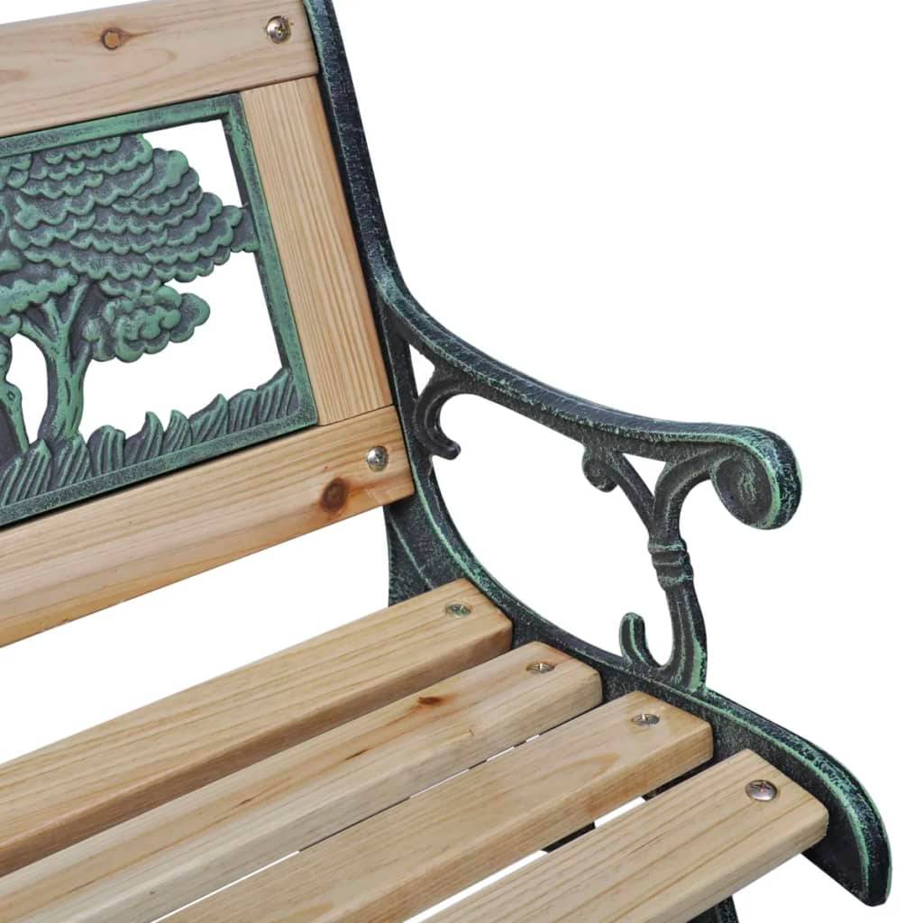 Vidaxl - Banc de jardin pour enfants 84 cm Bois vidaXL 41013 - Imagen 3