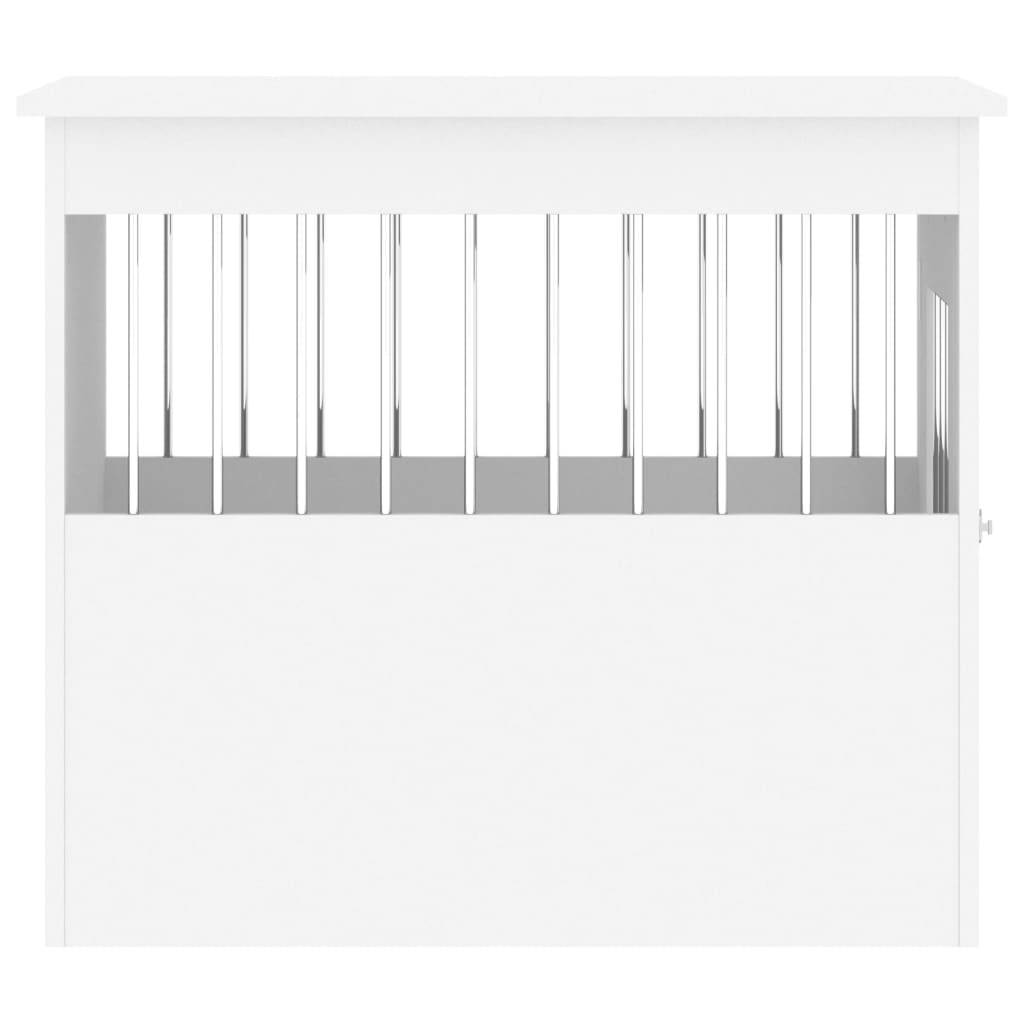 Niche plastique bois et acier blanc 55 x 75 x 65 cm - Prolenta premium p355.0 - Image 8