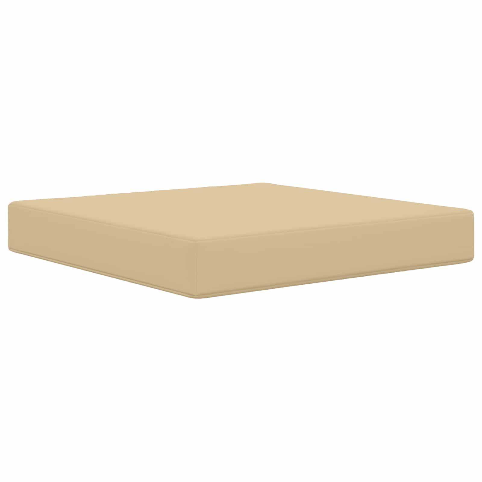 PANGIVO - Coussins de canapé polyester beige 60 x 60 x 8 cm, poids:3.08kg - PANGIVO - Image 4
