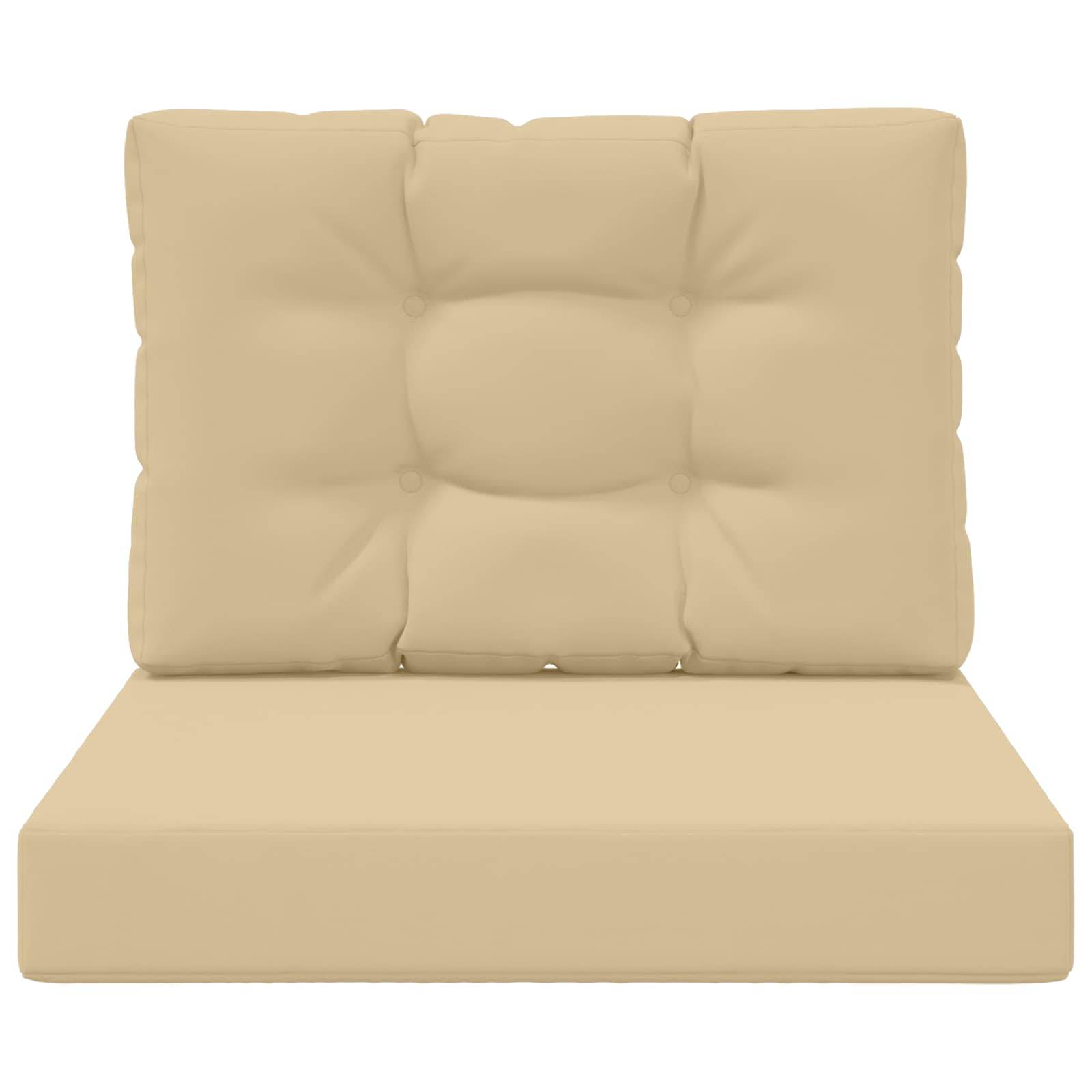 PANGIVO - Coussins de canapé polyester beige 60 x 60 x 8 cm, poids:3.08kg - PANGIVO - Image 6