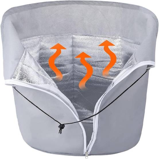 Pot de protection pour d'hiver Housse Hivernale pour Plantes - Protection Gel Réutilisable -DtopbuyAge - Image 5