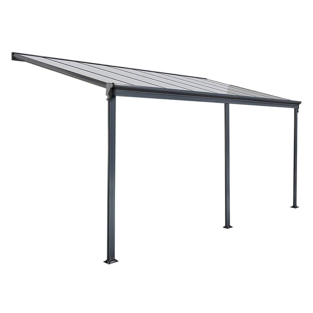 Home Deluxe - Couverture de terrasse HOME DELUXE SOLIS - 435 / 442 x 300 / 303 x 278 / 226 cm Gris - Image 2