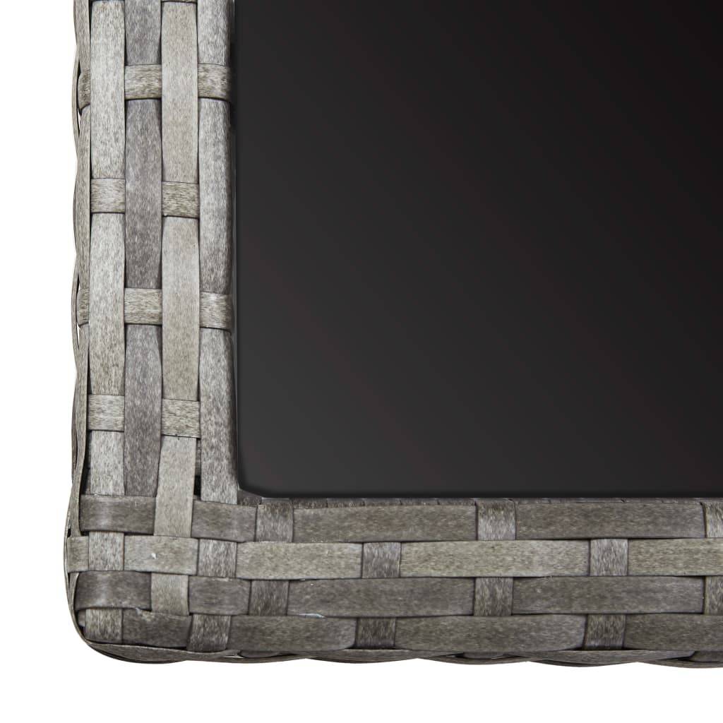 Table bois composite  Drumsna Anthracite  110 X 53 X 72 cm  - P87209A - Image 5