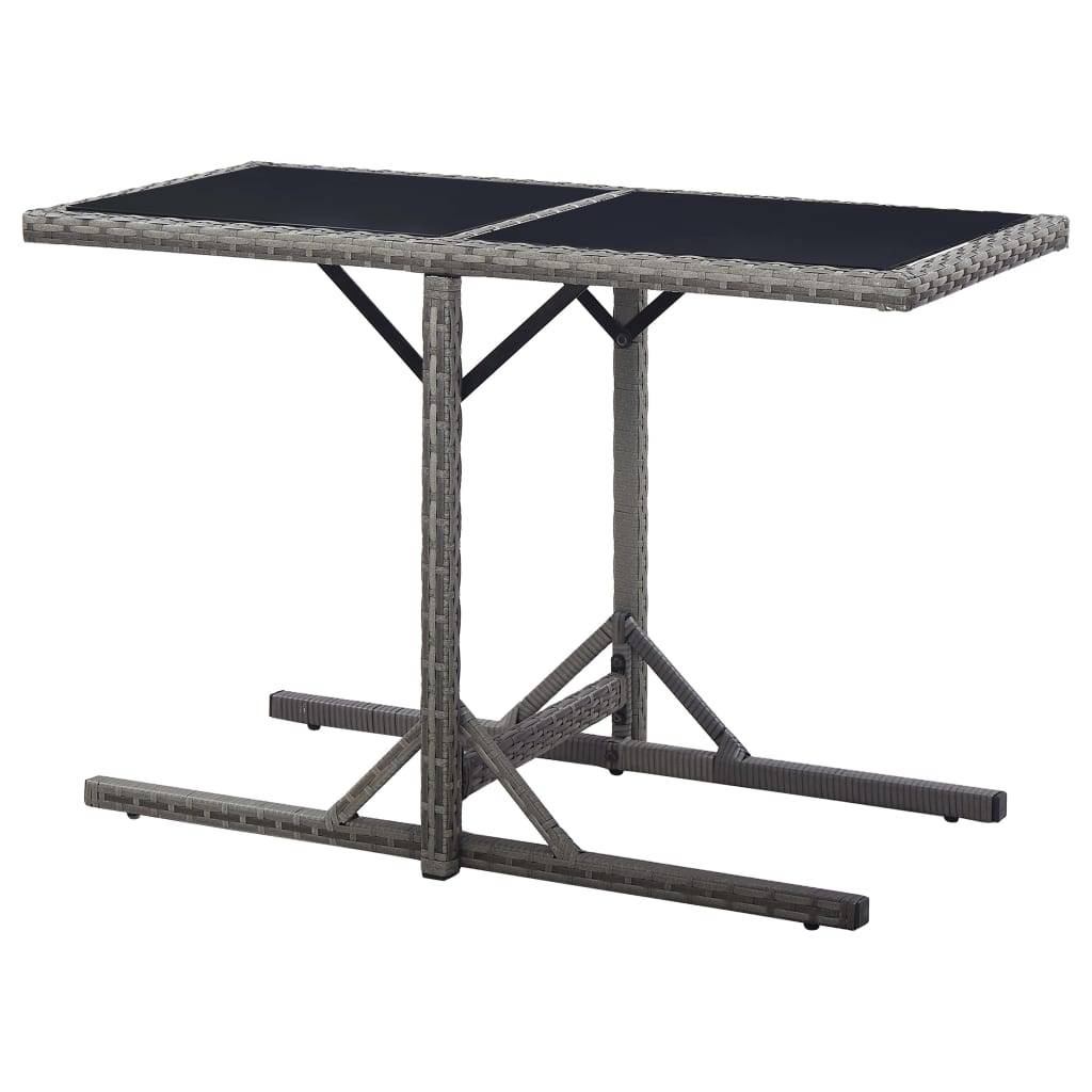 Table bois composite  Drumsna Anthracite  110 X 53 X 72 cm  - P87209A - Image 4