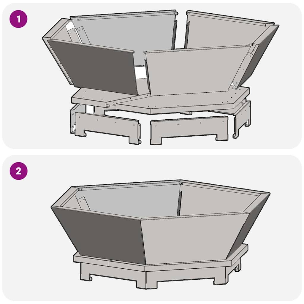 ComfortXL - Brasero Foyer d'Extérieur en Acier pour Jardin Barbecue Chauffage 75 cm Noir – ComfortXL Outdoor Living - Image 3