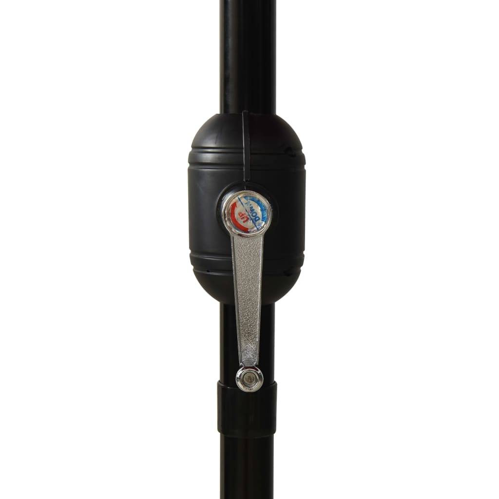 Vidaxl - Parasol de jardin à 3 niveaux mât en aluminium rouge bordeaux vidaXL 313872 - Imagen 6
