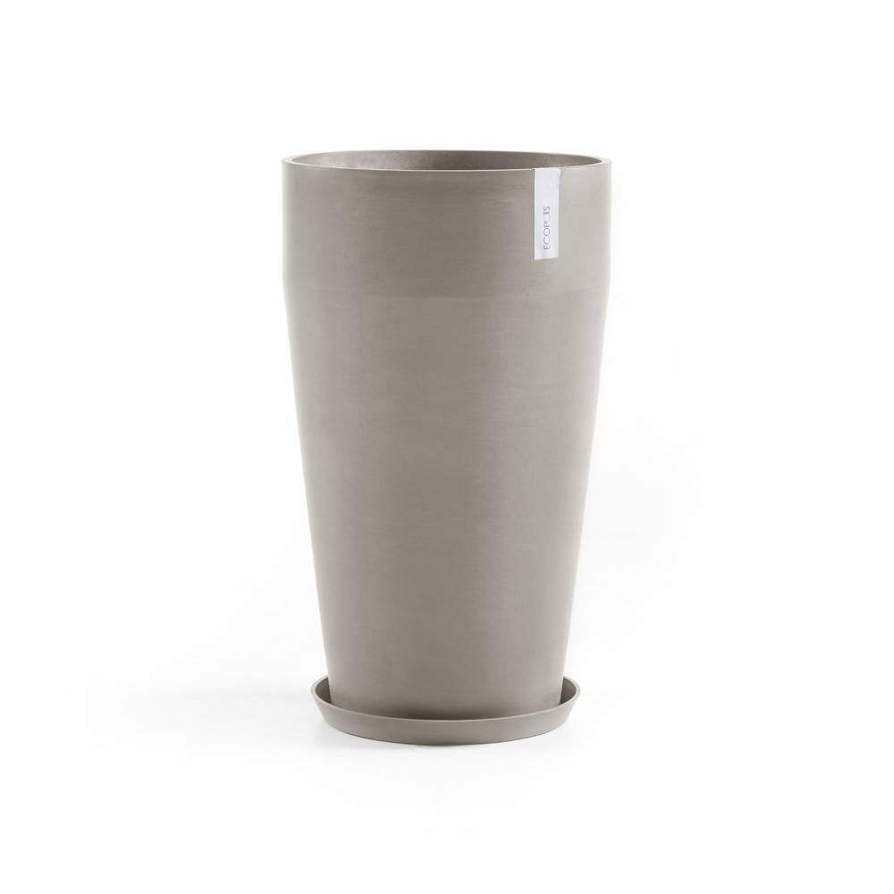 Ecopots - Pot Haut Sankara 75 Taupe - Ø 45 x H. 75 cm - 78 L ECOPOTS - Imagen 4