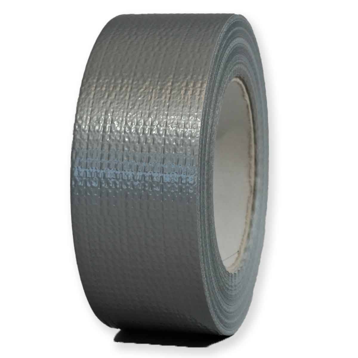 Ruban adhésif toile américaine gris 175µ - rouleau adhésif 48 mm x 50 m pour les raccordements et réparations TECPLAST - Imagen 2
