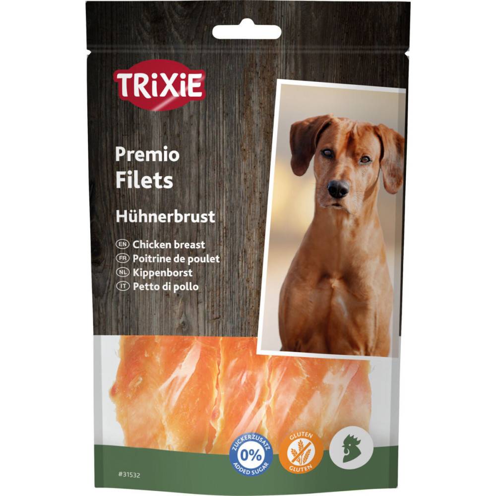 Trixie - Trixie - Un sachet friandise chien a la poitrine de poulet 100 g - Imagen 1