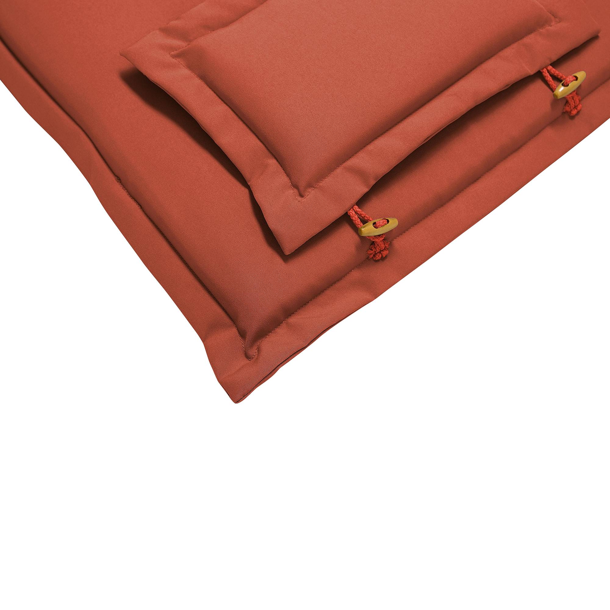 Beliani - Coussin d'assise d'extérieur Polyester Rouge foncé JAVA/AMANTEA - Beliani - Imagen 5