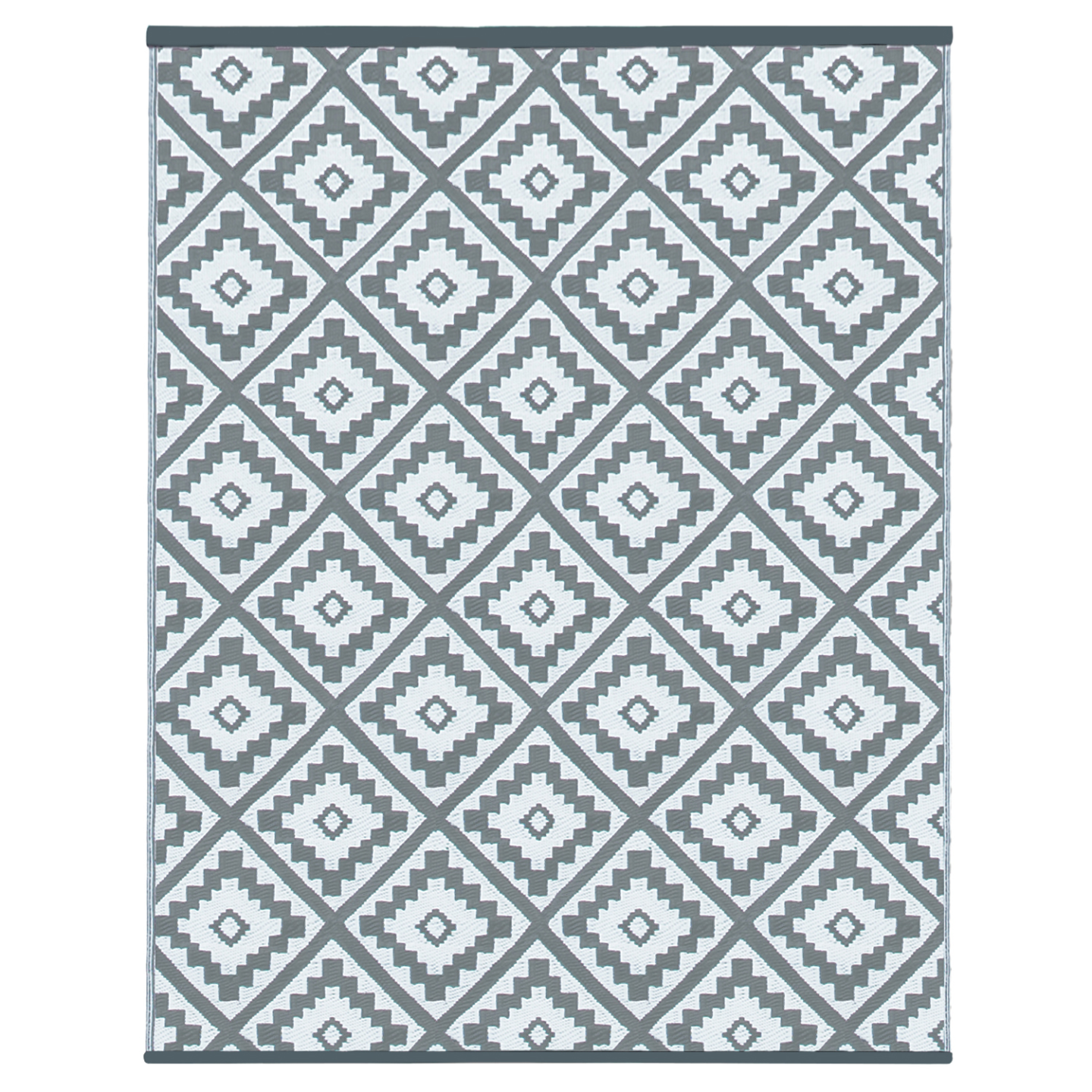 Tapis extérieur BAHAMAS gris 120 x 180 CM - Image 2