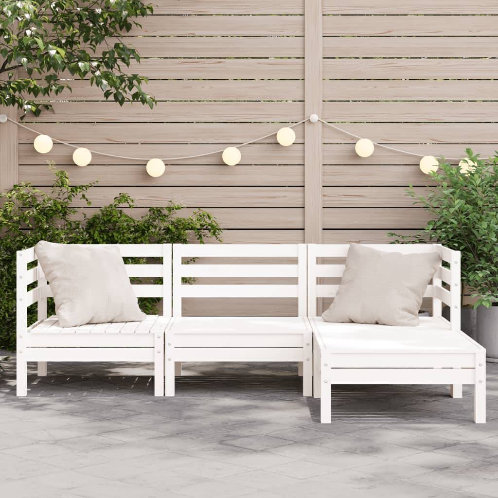 Prolenta Premium - Banc de jardin Blanc 127 X 191 cm - Prolenta Premium - Image 3