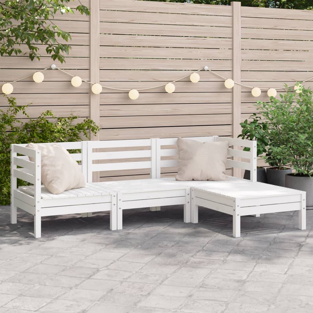 Prolenta Premium - Banc de jardin Blanc 127 X 191 cm - Prolenta Premium - Image 1