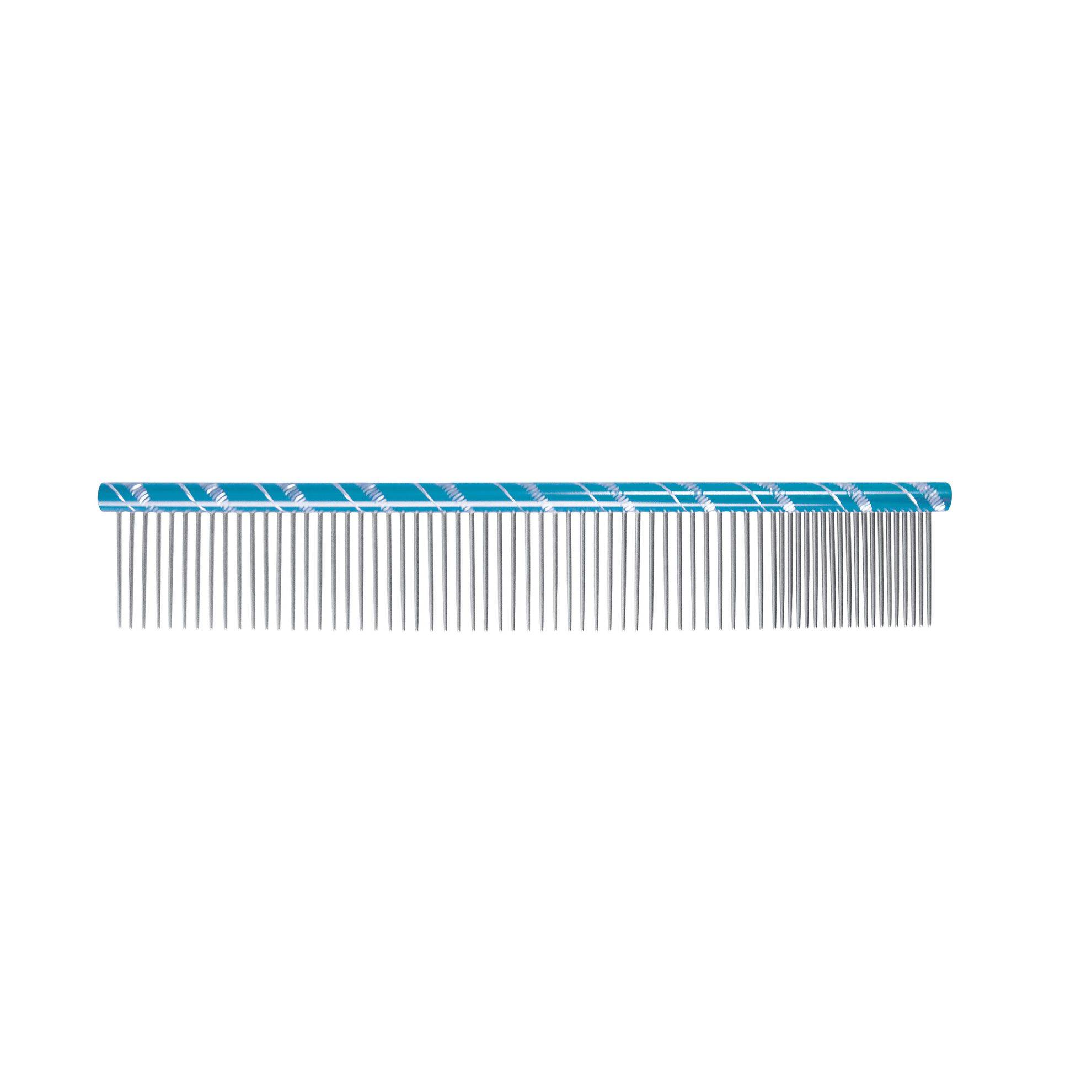 Peigne en acier fantaisie 20cm Couleur : Bleu IDEALDOG