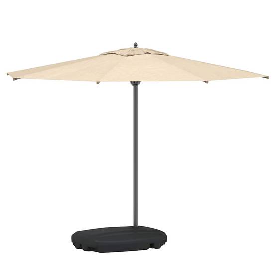 Accessoire parasol plastique noir 60 x 80 x 15 cm - Prolenta premium p356.2 - Image 4