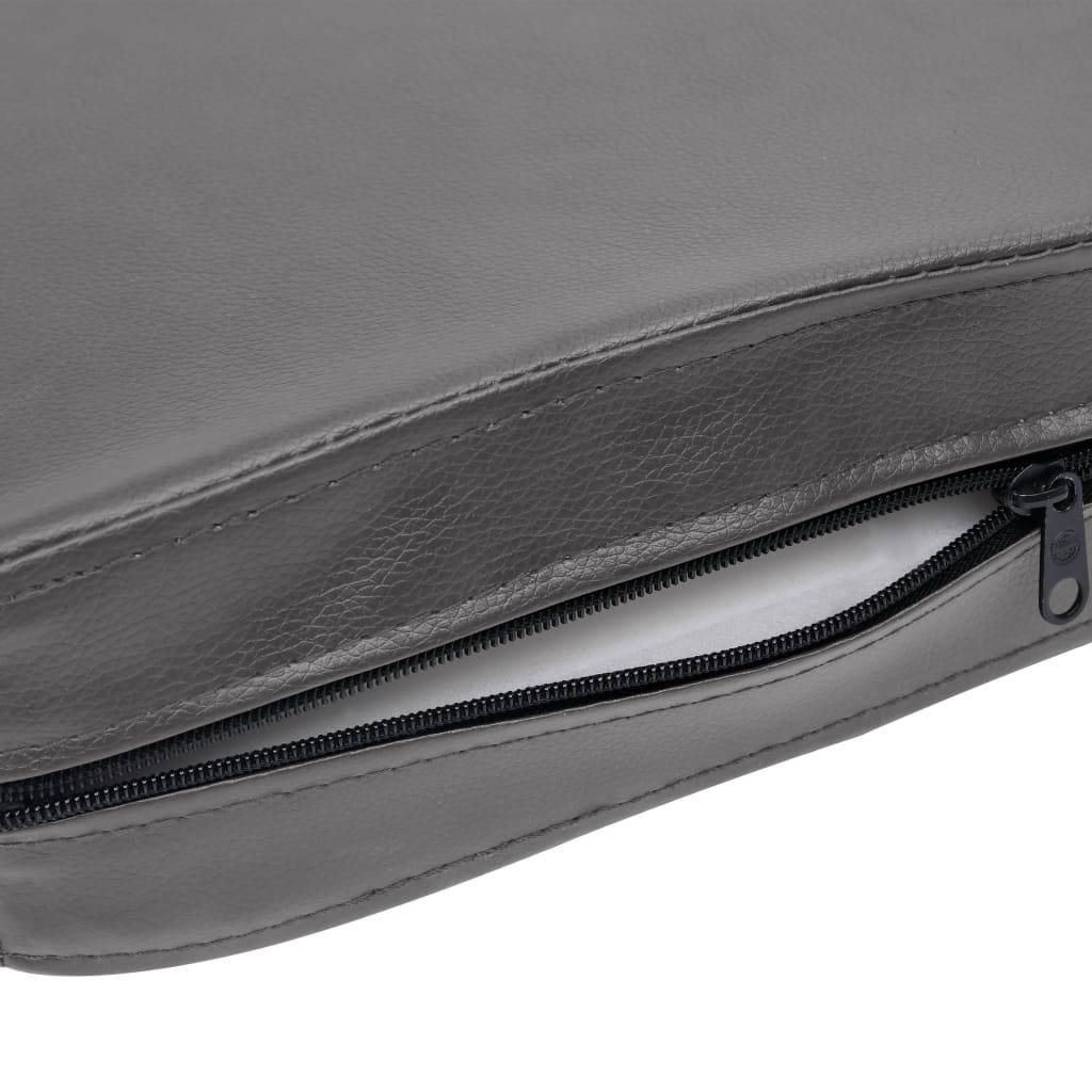 Vidaxl - Canapé pour chien Gris 80x50x40 cm Similicuir vidaXL 170964 - Imagen 6