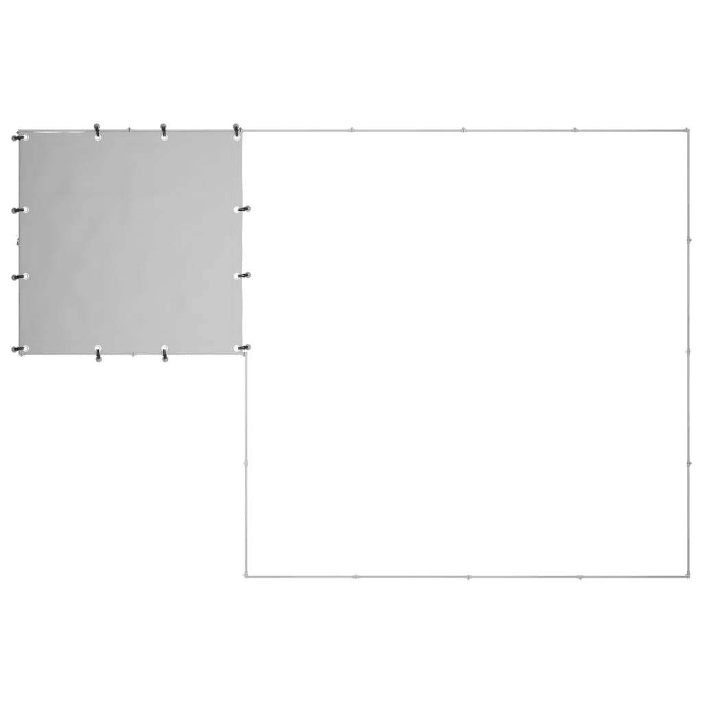 Vidaxl - Chenil Argenté 6,05 m² Acier vidaXL 3082208 - Imagen 3