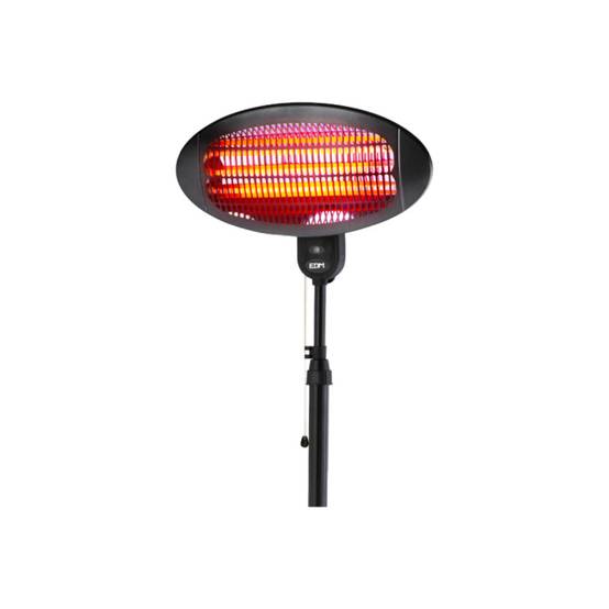 Chauffage d'extérieur EDM avec pied - 2000W - 07091 - Image 2