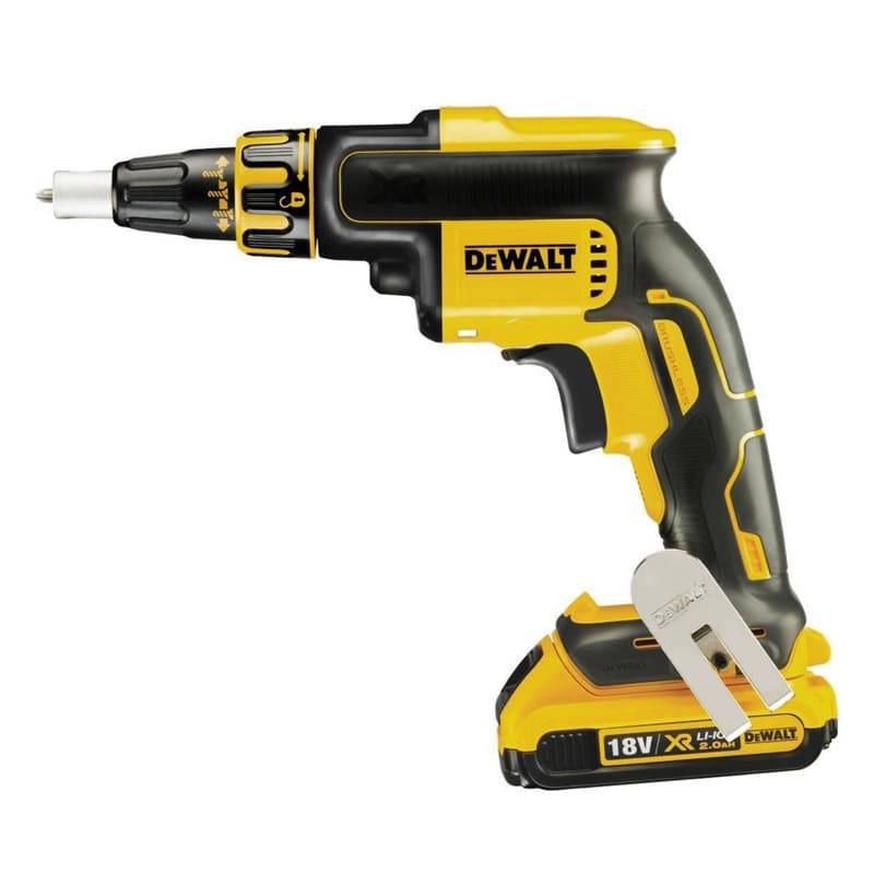 Visseuse plaques de plâtre 18V avec chargeur de vis en TSTAK - DEWALT - avec 2 batteries 18V 2.0Ah + Chargeur - coffret - DCF620D2K - Image 3