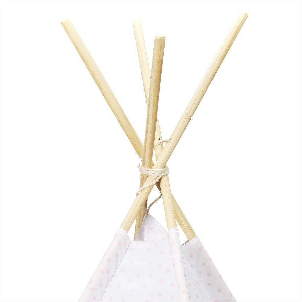 The Home Deco Kids - Tipi enfant en tissu 160 cm Little house - Imagen 4
