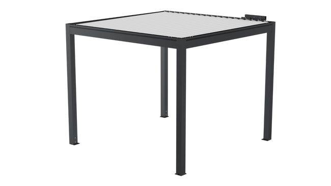 Pergola Bioclimatique Autoportante Motorisée Aluminium 3x3 Anthracite  O ORIAL France - Image 5