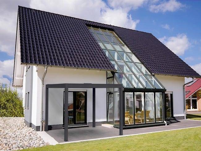 Pergola Bioclimatique Autoportante Motorisée Aluminium 3x3 Anthracite  O ORIAL France - Image 2