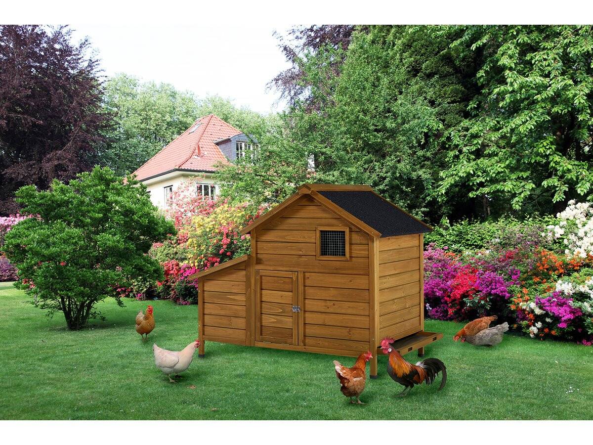 Habitat Et Jardin - Poulailler Avec Pondoir En Bois "cocotte" - Marron -habitat Et Jardin - Imagen 2