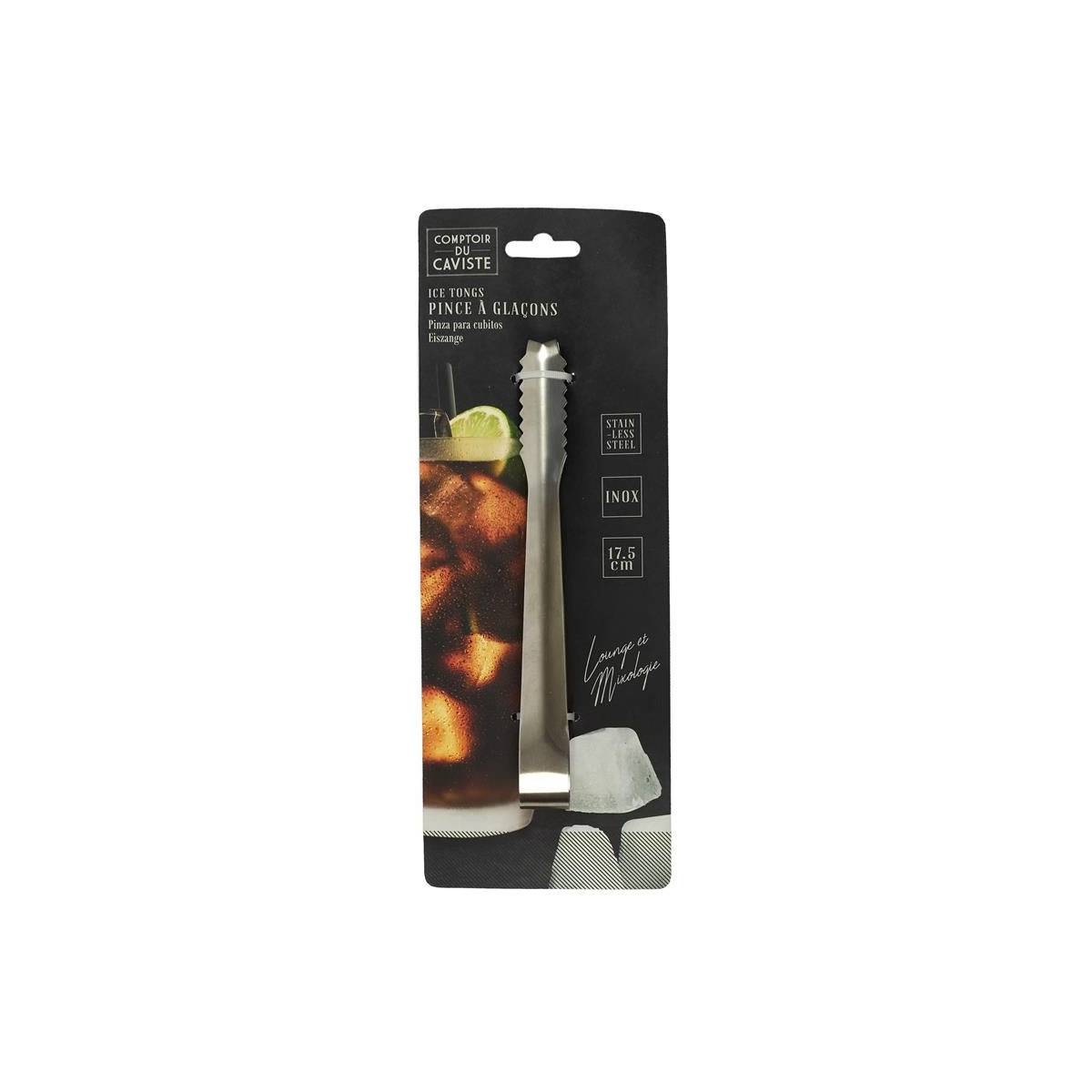 Cook Concept - Pince à Glaçon en Inox "Caviste" 18cm Argent - Image 2
