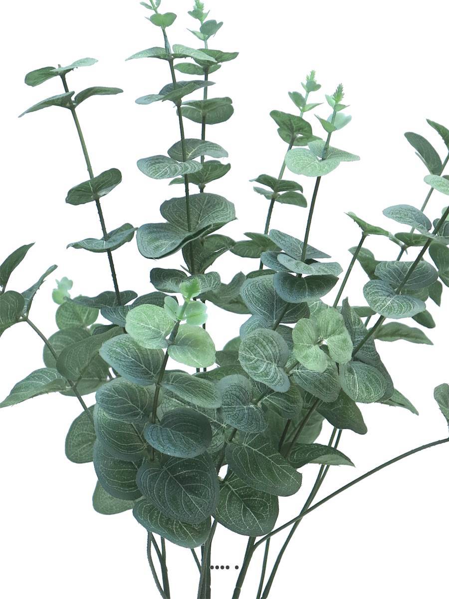 Artificielles - Eucalyptus artificiel en buisson, H 60 cm - BEST - Imagen 4