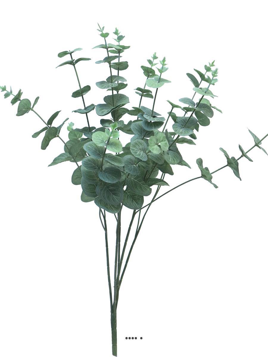 Artificielles - Eucalyptus artificiel en buisson, H 60 cm - BEST - Imagen 3