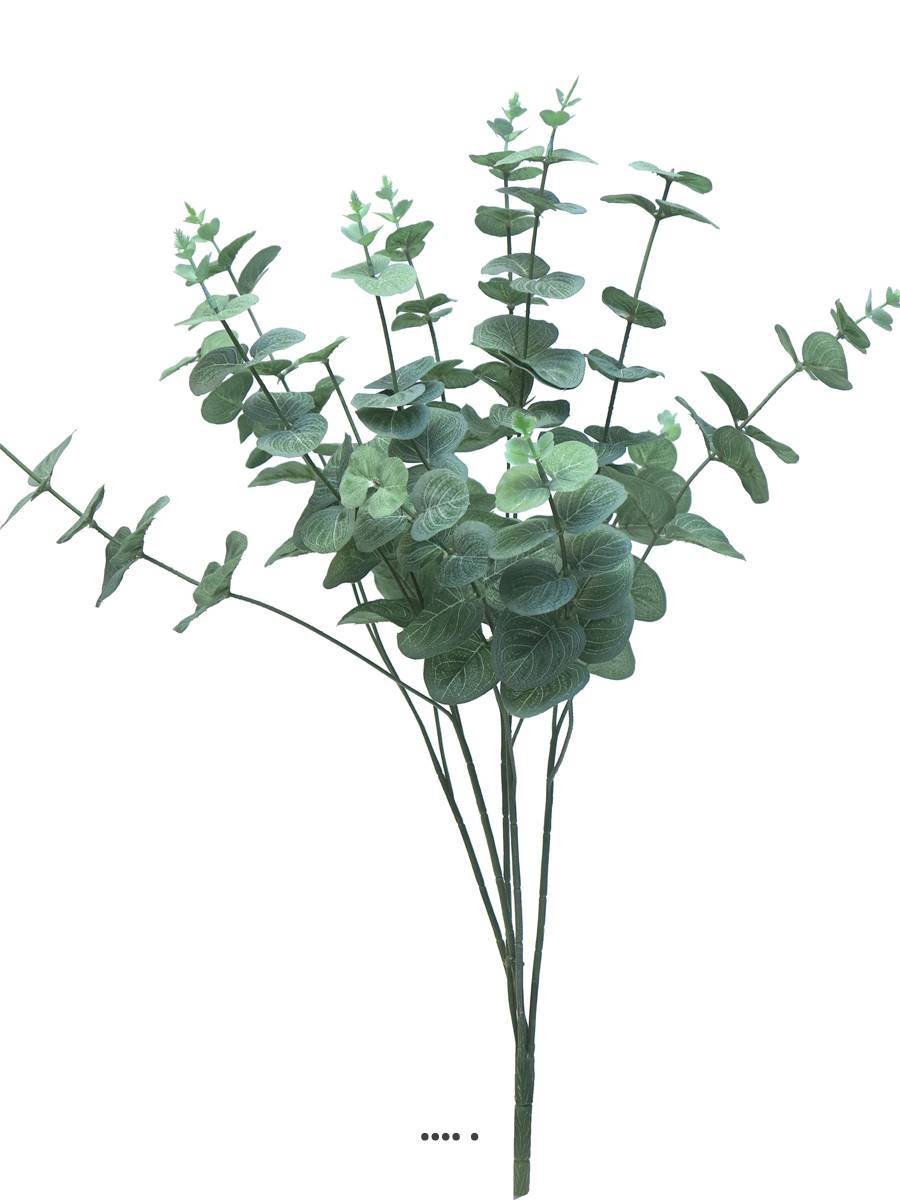 Artificielles - Eucalyptus artificiel en buisson, H 60 cm - BEST - Imagen 2