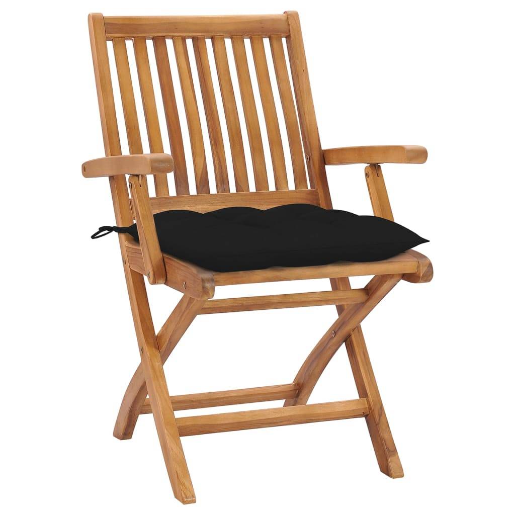 Prolenta Premium - Lot de 4 Chaise bois composite  Louan Noir  56 X 58 X 88 cm  - P87209N - Image 2