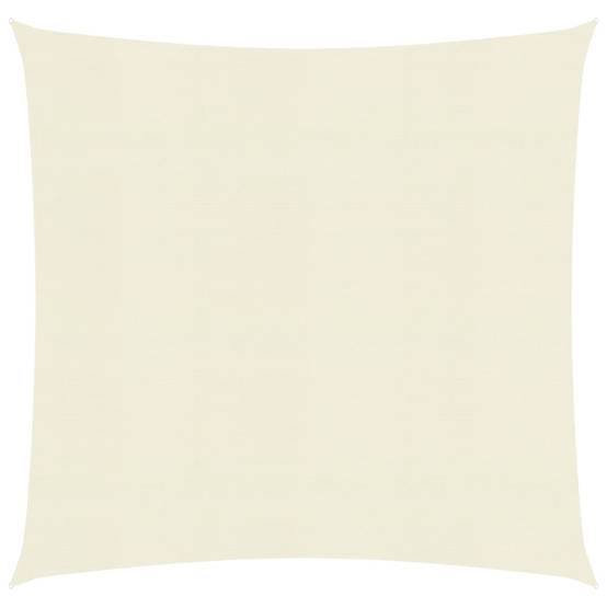 Helloshop26 - Voile toile d'ombrage parasol 160 g/m² 2,5 x 2,5 m PEHD crème - Imagen 1