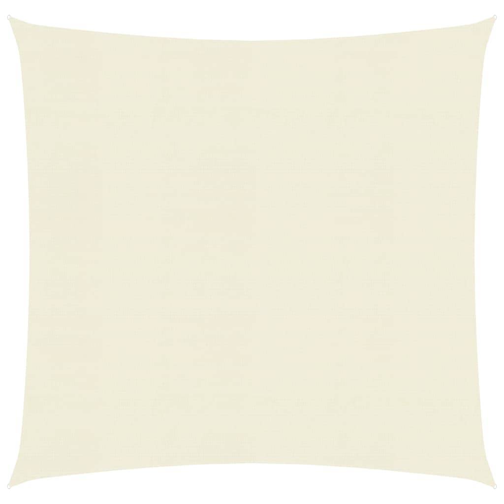 Helloshop26 - Voile toile d'ombrage parasol 160 g/m² 2,5 x 2,5 m PEHD crème - Imagen 1
