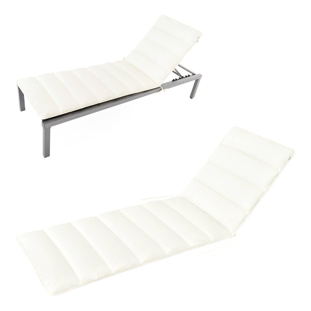 Coussin de Transat FlAIR - blanc - 200x70cm - Image 2