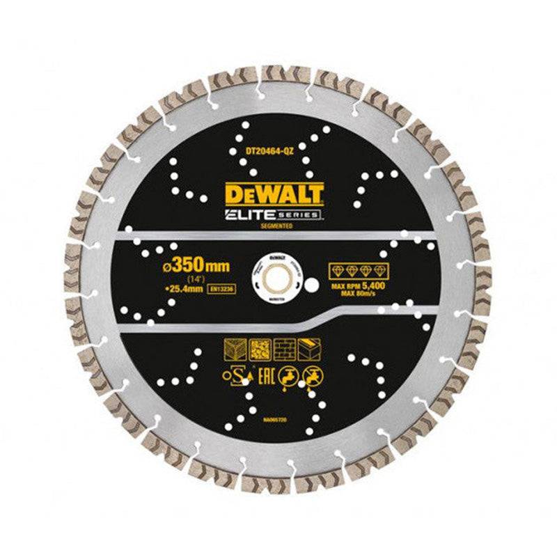 Dewalt - Disque diamant segmenté ELITE DEWALT pour tout usage - taille 350 x 25.4 mm - DEWALT ACCESSOIRES - Imagen 1