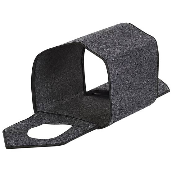 Beliani - Lit pour animal Feutre Gris foncé JANGI - 40x40x40- Beliani - Image 6