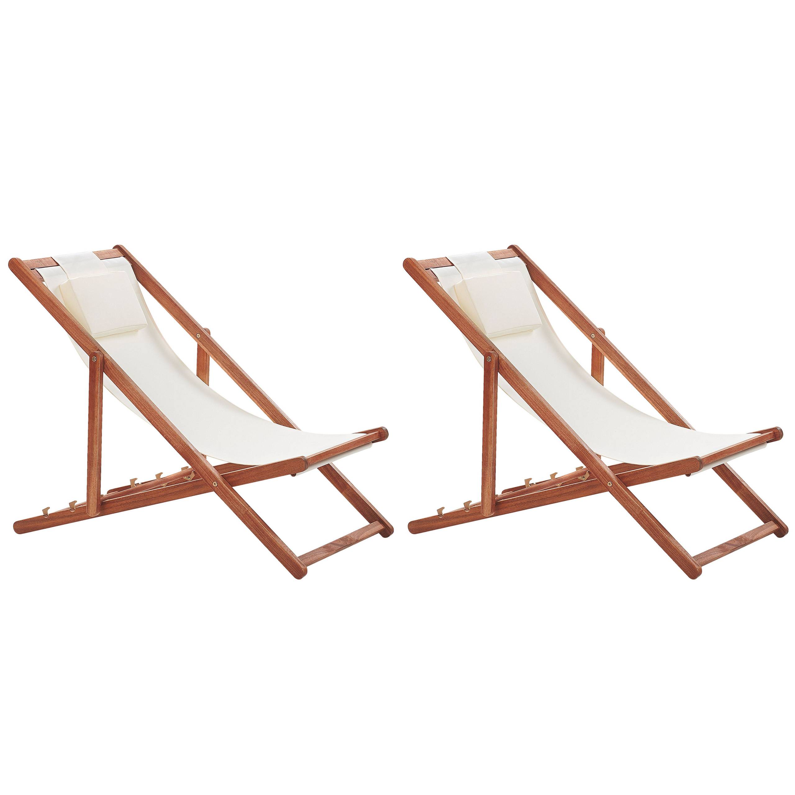 Beliani - Chaise longue Tissu Marron foncé AVELLINO - Beliani - Imagen 2