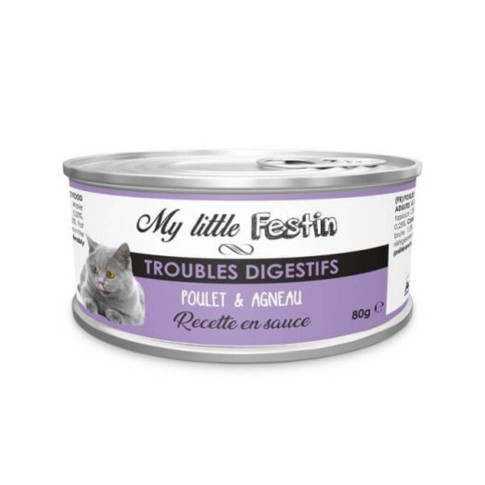 Pâtée Digestion Chat en Sauce - De Bon Poil 80 g - Image 2