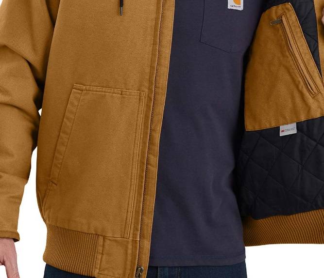 Blouson Duck Active Jacket 104050 CARHARTT Marron - Taille S - S1104050BRNS - Imagen 2
