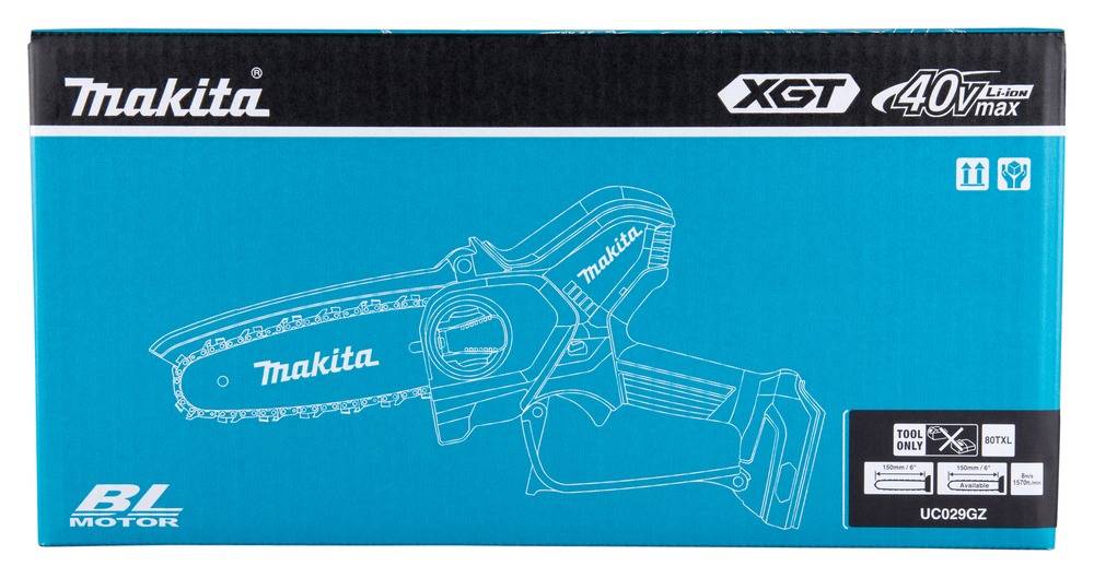 Tronçonneuse d'élagage XGT 150 mm + Huile pour chaîne - Produit seul - MAKITA - UC029GZ - Image 8