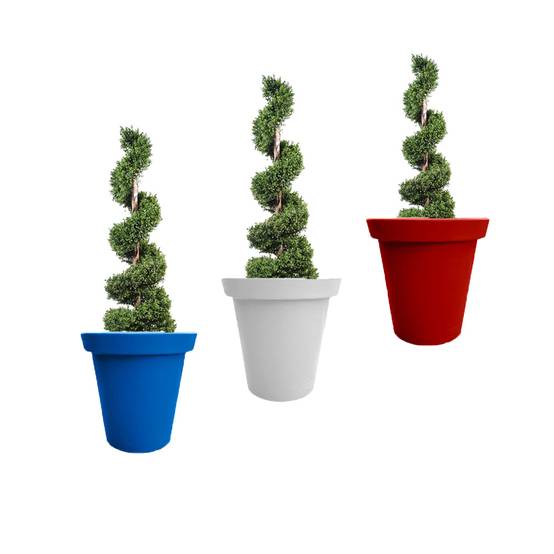 Pots de fleurs rond xxl delight 75l france 2024-lot de 3 - Image 4