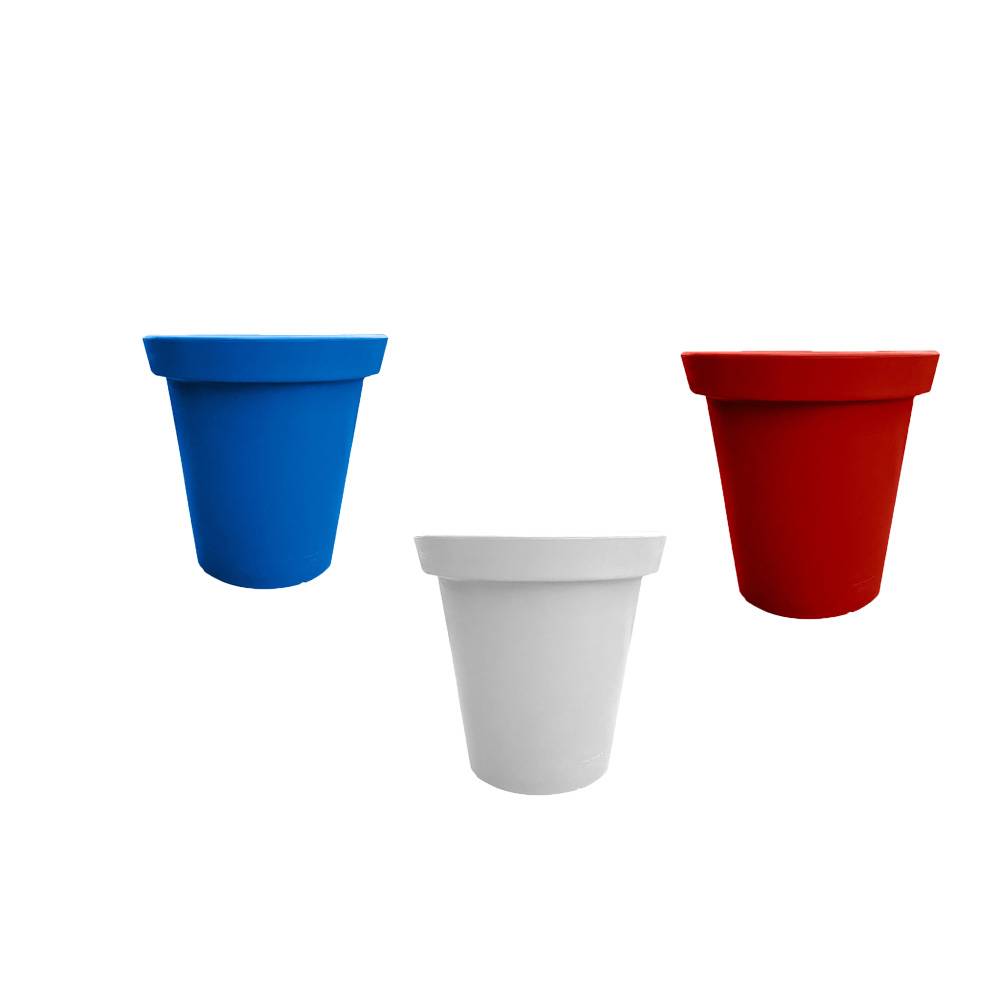 Pots de fleurs rond xxl delight 75l france 2024-lot de 3 - Image 1