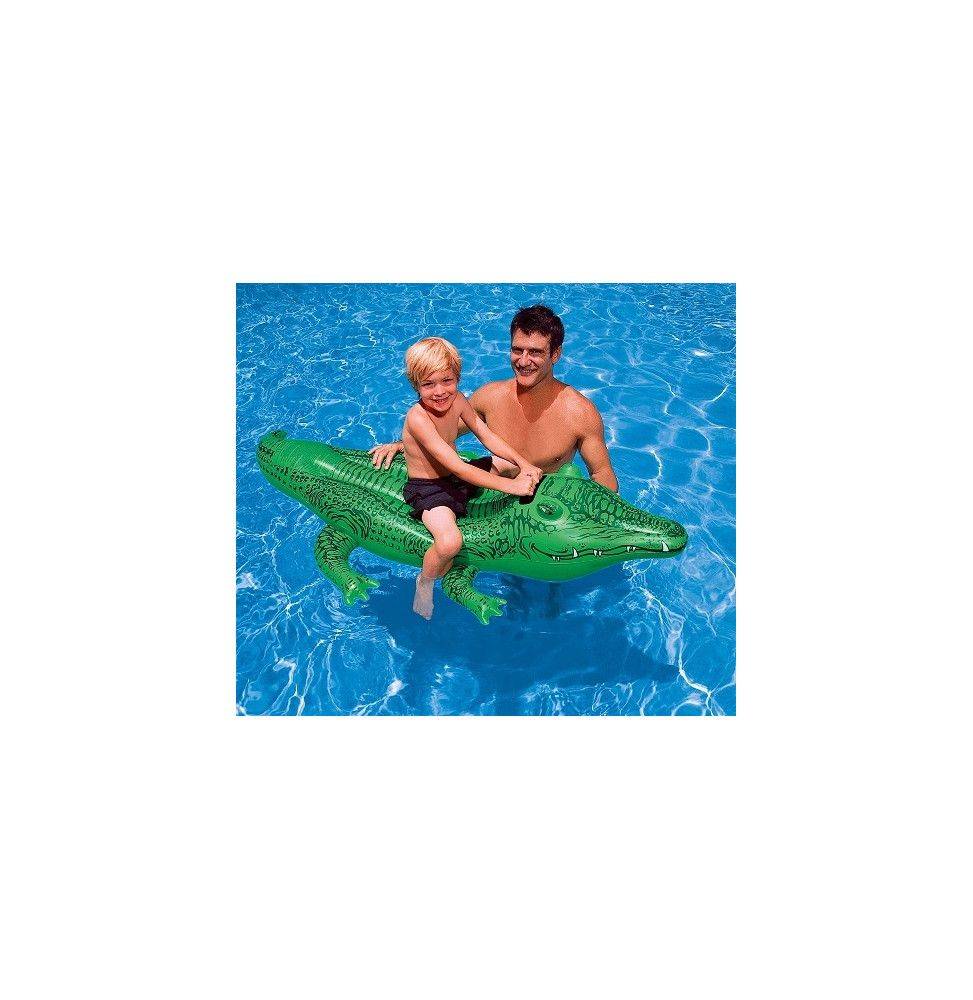 Intex - Crocodile gonflable à chevaucher - Jeu de piscine Intex - Image 2