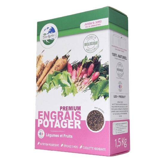 Terra Nostra - Engrais Potager premium - Boîte 1.5 kg