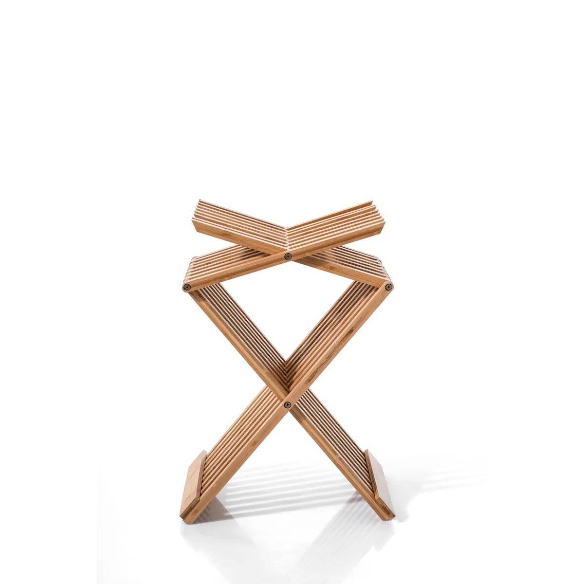 Tabouret pliant d'appoint bambou - 5five - Image 6