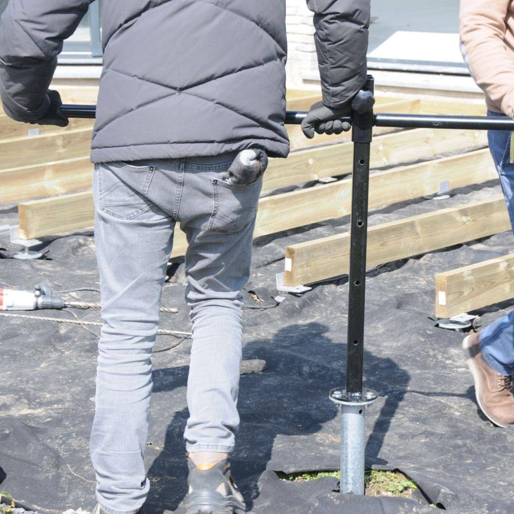 Decklinea - Visseuse pour Vis de Fondation - Vissage Manuel - Stabilité Optimale - Imagen 4