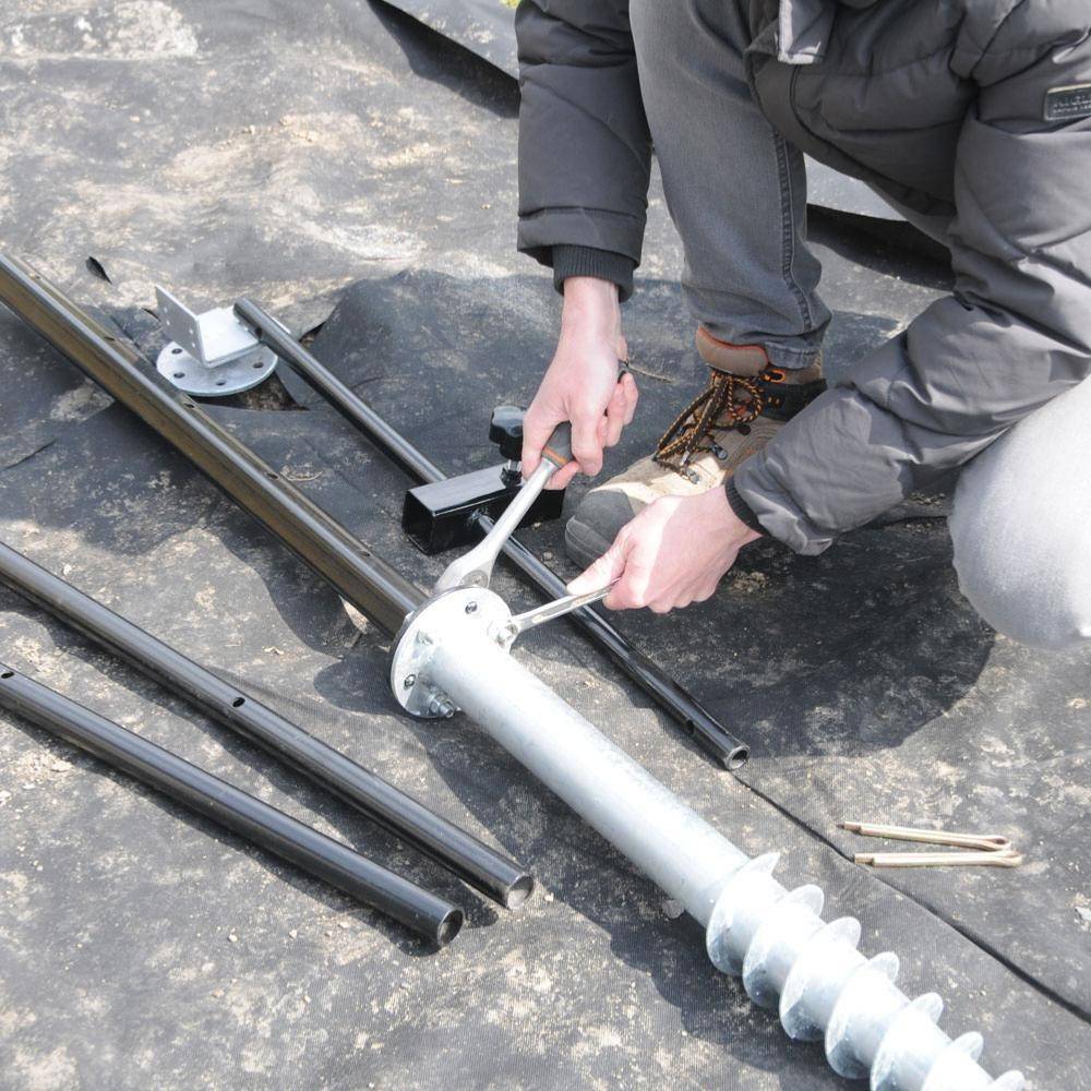 Decklinea - Visseuse pour Vis de Fondation - Vissage Manuel - Stabilité Optimale - Imagen 3